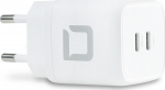 Dicota Comfort - Netzteil - 45 Watt - 2.5 A - PD 3.0 - 2 Ausgabeanschlussstellen (USB-C)