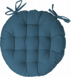 Atmosphera Stylish nautical tie-up chair cushion 38 cm