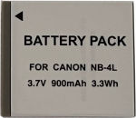 Extra Digital Canon, battery NB-4L