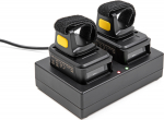 Delock With Ladestation - Barcode scanner - tragbar - 100 Scans/sec. - decodes - RF(2.4 GHz), Bluetooth 4.1, USB (pack of 2)