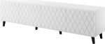 Cama MEBLE RTV cabinet ASTI 200x42x52 white matt