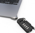 Compulocks LEDGE LOCK ADAPTER MACBOOK AIR, 15IN M2-M4+COMB. CBL LOCK SILVER
