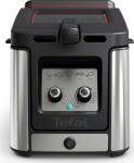 Tefal Clear Duo Deep fryer 3.5liter Stainless steel/sort