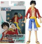 BANDAI NAMCO Entertainment Bandai Anime Heroes: One Piece - Monkey D. Luffy Dressrosa Version Action Figure (17cm) (37007)