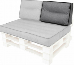 Hobbygarden 60x40 TOMEK GRAPHITE PILLOW EKOLEN