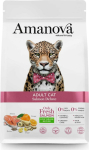 AMANOVA Adult Cat Salmon Deluxe - dry cat food - 1.5kg