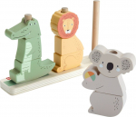 MATTEL Fischer-Price: Wooden Stack & Sort Animals (HXV04)