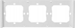 SONOFF Switch Frame 3-Gang for M5-80, White