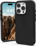 Kaitse&uuml;mbris Civilian, Apple iPhone 16 Pro, must, MagSafe, Urban Armor Gear (UAG)