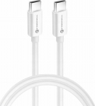 Kabel USB ForCell USB-C - USB-C 1 m White