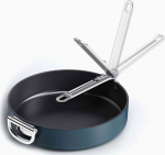 Joseph Joseph Space Fold.Handle Ceramic NS 30cm Blue Frying Pan