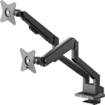Wentronic Goobay Pro Dual Desk Mount VESA til 17-32 Screens with Gas Spring