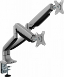 ART Gas desk holder do 2 monitors LED/LCD 17-35" L-36HD 1-15KG 1xUSB-A 1xUSB-C 3.0 Heavy Duty
