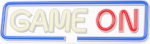 Forever Light FPNE23 Neon PLEXI LED lamp "GAME ON"
