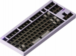 Nuphy - NuPhy Gem80 QMK/VIA Wireless Custom Mechanical Keyboard - Airy Lilac Wireless Mechanical Keyboard No No Keycaps