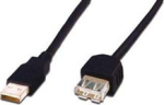 Digitus USB 2.0 EXT. CABLE A 3.0M, USB 2.0 CONFORM