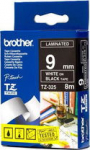 Brother TZE325 Tape Vit Text,Black bottom,9mm