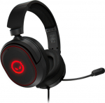 LORGAR Kaya 460, USB Gaming headset with microphone, CM108B, RGB backlight, Plug&Play, USB-A connection cable 2m, fabric ear pads, size: 192*184.7*88mm, 0.329kg, black