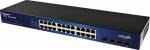 ALLNET 127211 unmanaged L2 Gigabit Ethernet (10/100/1000) 19U Schwarz