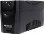 Riello UPS Net Power NPW 600 - USV - Wechselstrom 220/230/240 V - 360 Watt - 600 VA - USB - output terminals: 4 - Schwarz (NPW 600)