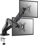 Equip Tischhalterung 17"-32"/2TFT 360&deg; gas spring 9Kg schwarz retail