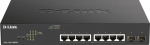 Switch 280mm D-Link DGS-1100-10MPV2 2*SFP/ 8*GE PoE+