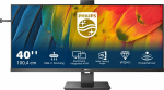 Philips | Business Monitor | 40B1U5601H/00 | 40 " | IPS | 21:9 | 100 Hz | 4 ms | 3440 x 1440 pixels | 300 cd/m&sup2; | Black