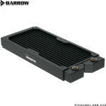 Barrow Dabel-28b Radiator 240 mm - schwarz