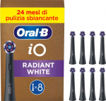 Procter & Gamble Oral-B iO Radiant White Sort, 8 stk. Extra toothbrush heads