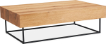 Coffee table BRONTE 120x80xH40cm, oak
