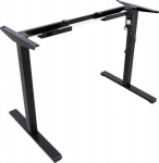 Table leg ERGO OPTIMAL with 1 motor, black