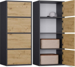 Malys Group ALMA Chest of Drawers ALMA ANTHRACITE ARTISAN