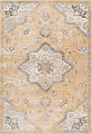 Carpet ZOE-1, 133x190cm, golden/beige