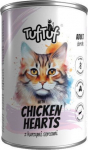 BULT Tuf Tuf Canned luncheon meat with chicken hearts for cats 400g