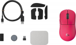 Log PRO X SUPERLIGHT 2C WIRELESS, GAMING MOUSE PINK - EER2-933