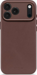 Elmarc Decoded Leather Backcover - leather protective case do iPhone 17 Pro compatible z MagSafe (chocolat brown)