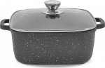 Maestro MR-2828 Pot with lid 28 cm 8 l Black
