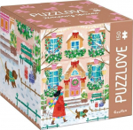 Bright Junior Media Puzzlove CzuCzu Zimowy spacer 150el