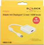 DELOCK Displayport Adapter mini DP -> HDMI St/Bu 4K aktiv