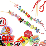 RoGer Educational Wooden Toy Set City