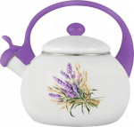 NON-ELECTRIC KETTLE OD 2383 ENAMEL 2.2 l LAVENDER
