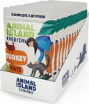 ANIMAL ISLAND Pate Turkey - wet cat food - 12x100g