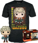Funko Pop! & Tee (Adult): My Hero Academia - Katsuki Bakugo (Metallic) (Special Edition) Vinyl Figure & T-Shirt (M)
