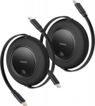 Kabel USB Baseus USB-C - USB-C 2 m Czarny (6932172687687)