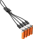 Xtorm rechargeable AA-Batterien USB-C IPX6 4er-Pack