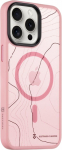 Tactical MagForce Hyperstealth Sika Cover for iPhone 15 Pro Max / pink panther