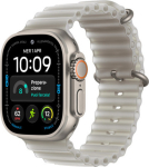Apple Watch Ultra 4 (2026) natural titanium 49mm 5G translucent grey ocean band