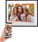 Xoro Digital Photo Frame 10.1" WLAN Touch Schwarz/Wei&szlig;