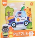 RoGer Magnetic Vehicle Puzzle + Book