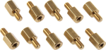 InLine motherboard spacers 10 pieces - metric